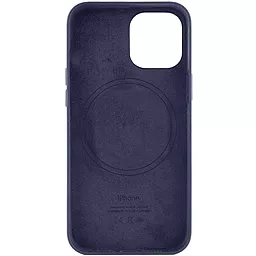 Чехол Apple Leather Case with MagSafe for iPhone 13 Pro Max Violet - миниатюра 2