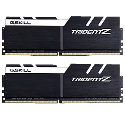 Оперативная память G.Skill Trident Z DDR4 16Gb (2x8Gb) (F4-3600C17D-16GTZKW) Black H/White logo