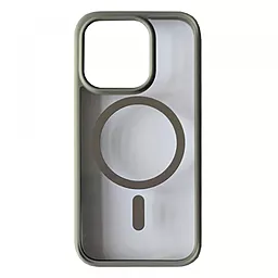 Чехол Rock Guard TRANSPARENT with Magnetic Series for iPhone 15 Pro  Titanium Grey