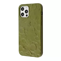 Чехол Wave Moon Light Case для Apple iPhone 12, iPhone 12 Pro  Green Matte
