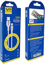 Кабель USB Veron LS06 2.4A Lightning Cable White - миниатюра 2