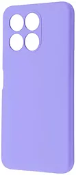 Чехол Wave Full Silicone Cover для Honor X8a Light Purple