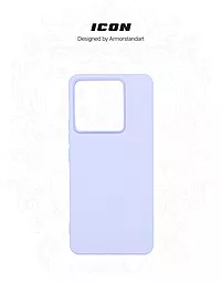 Чехол ArmorStandart ICON Case для Xiaomi Redmi Note 13 Pro 5G / Poco X6 5G Lavender (ARM71853) - миниатюра 3