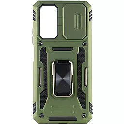 Ударостойкий чехол Camshield Army Ring для Xiaomi Redmi Note 11/11S Army Green