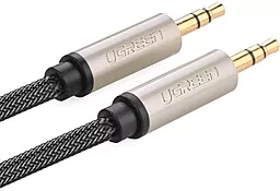 Аудио кабель Ugreen AV125 AUX mini Jack 3.5 mm M/F 3 м Сable gray (10605) - миниатюра 2