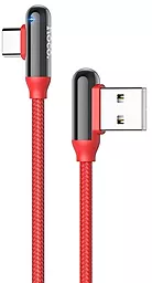 USB Кабель Hoco U77 Excellent Elbow USB Type-C  Red