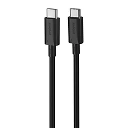 Кабель USB Proove Karet 100w 6a 1.5m USB Type-C cable black