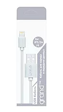 USB Кабель Grand Simple Lightning Cable White - мініатюра 2