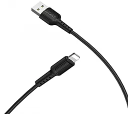Кабель USB Borofone BX16 Easy Lightning Black - миниатюра 3