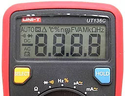 Мультиметр UNI-T UT136C / UT-136C - миниатюра 3