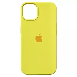 Чохол Silicone Case Full для Apple iPhone 14 Pro Max Flash Lime