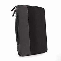 Чехол для планшета Tuff-Luv Roma Faux Leather Zip Case Cover (with Sleep Function) for the Apple iPad mini Black / Grey (I7_24) - миниатюра 3
