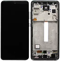 Дисплей Samsung Galaxy A52s A528 с тачскрином и рамкой, оригинал, Black