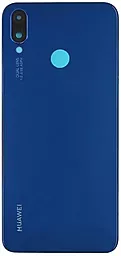 Задняя крышка корпуса Huawei P Smart Plus 2018, Nova 3i со стеклом камеры Original  Blue