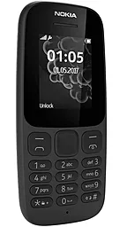 Мобільний телефон Nokia 105 Dual Sim New (A00028315) Black - мініатюра 3