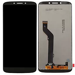Дисплей Motorola Moto E5 Plus (XT1924) (157mm) с тачскрином, Black