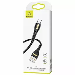 Кабель USB Usams U40 USB Type-C Cable Black