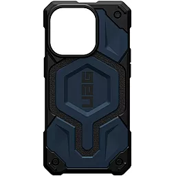 Чехол UAG Monarch Pro with MagSafe Leather для Apple iPhone 15 Pro Max Blue