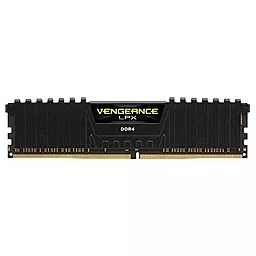 Оперативна пам'ять Corsair DDR4 4GB 2400Mhz Vengeance LPX Black (CMK4GX4M1A2400C14) - мініатюра 2