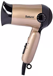 Фен дорожный + выпрямитель (утюжок) Saturn ST-HC7325 - мініатюра 2