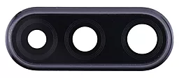 Скло камери Huawei P30 Lite (48mp) / P30 Lite (24mp) / Nova 4e в рамці, Original Midnight Black
