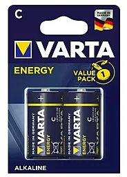 Батарейки Varta C LR14 Energy 2шт 1.5 V