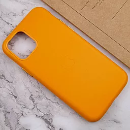 Чехол Epik Leather Case для Apple iPhone 11 Pro Golden Brown - миниатюра 7