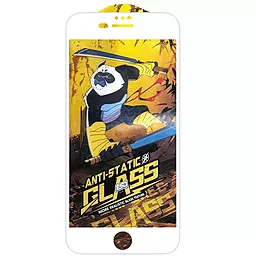 Защитное стекло Epik 5D Anti-static Panda для Apple iPhone 7 plus / 8 plus (5.5") White (тех.пак)