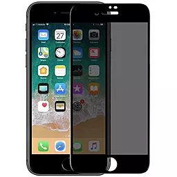 Защитное стекло Epik 5D Privacy (full glue) (тех.пак) для Apple iPhone 7, iPhone 8, iPhone SE (2020) Black