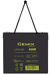 Акумуляторна батарея Gemix 12V 50Ah AGM (LP12-50)