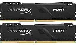 Оперативная память Kingston DDR4 32GB (2x16GB) 2400MHz Fury (HX424C15FB4K2/32) Black