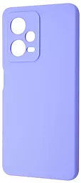 Чехол Wave Full Silicone Cover для Xiaomi Redmi Note 12 Pro 5G Light Purple