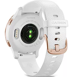 Смарт-часы Garmin Venu 2S Rose Gold Bezel with White Case and Silicone Band (010-02429-13) - миниатюра 4