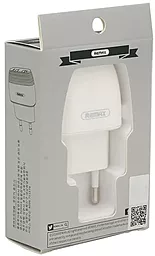 Сетевое зарядное устройство Remax RP-U29 2.1a 2xUSB-A ports charger white - миниатюра 3