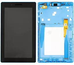 Дисплей для планшету Lenovo Tab 3 Essential (TB3-710F, TB3-710L, TB3-710I) + Touchscreen with frame (original) Blue