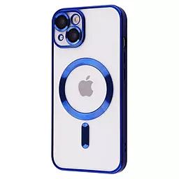 Чехол 1TOUCH Metal Matte Case with MagSafe для Apple iPhone 14 Midnight Blue