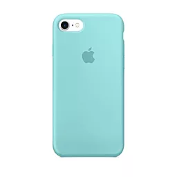 Чохол Silicone Case Full для Apple iPhone 7, iPhone 8 Sea Blue