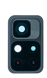 Стекло камеры Xiaomi Redmi Note 11 5G в рамке Original Black
