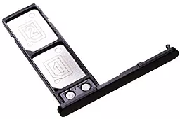 Держатель (лоток) Сим карты Sony Xperia L2 H4311 / H4331 Black