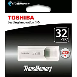 Флешка Toshiba 32GB U204 White USB 3.0 (THN-U204W0320M4) - миниатюра 5