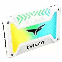 SSD Накопитель Team T-Force Delta RGB 250 GB (T253TR250G3C413) White