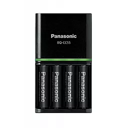 Зарядное устройство Panasonic Smart-Quick Charger + Eneloop Pro 4AA 2500 mAh (K-KJ55HCD40E) - миниатюра 2