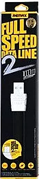 Кабель USB Remax Full Speed 2 Lightning Cable Black (RC-011i) - миниатюра 3