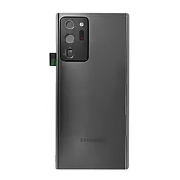 Задняя крышка корпуса Samsung Galaxy Note 20 Ultra N985 со стеклом камеры Mystic Black
