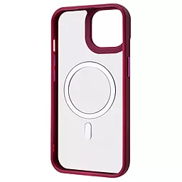 Чехол Wave Ardor Case with MagSafe для Apple iPhone 15 Plus Bordo - миниатюра 3