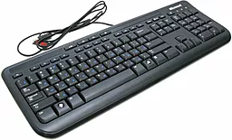Клавиатура Microsoft Wired Keyboard 600 (ANB-00018) Black - миниатюра 3