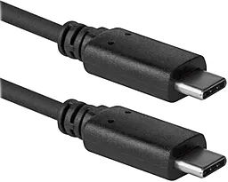 Кабель USB Defender 99-03H PRO 15W 3A USB Type-C - Type-C Cable Black (87855)