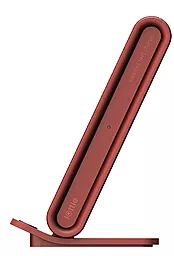 Беспроводное (индукционное) зарядное устройство быстрой QI зарядки iOttie iON Wireless Fast Charging Stand Charger Qi-Certified 7.5W Red (CHWRIO104RD) - миниатюра 4