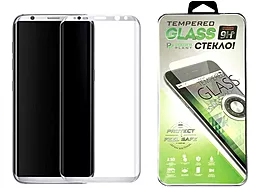Защитное стекло PowerPlant 3D Full Cover Samsung G950 Galaxy S8 Silver (GL601011)