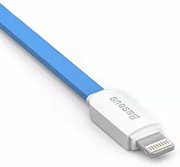 Кабель USB Baseus String flat Lightning Cable Blue / White - миниатюра 2